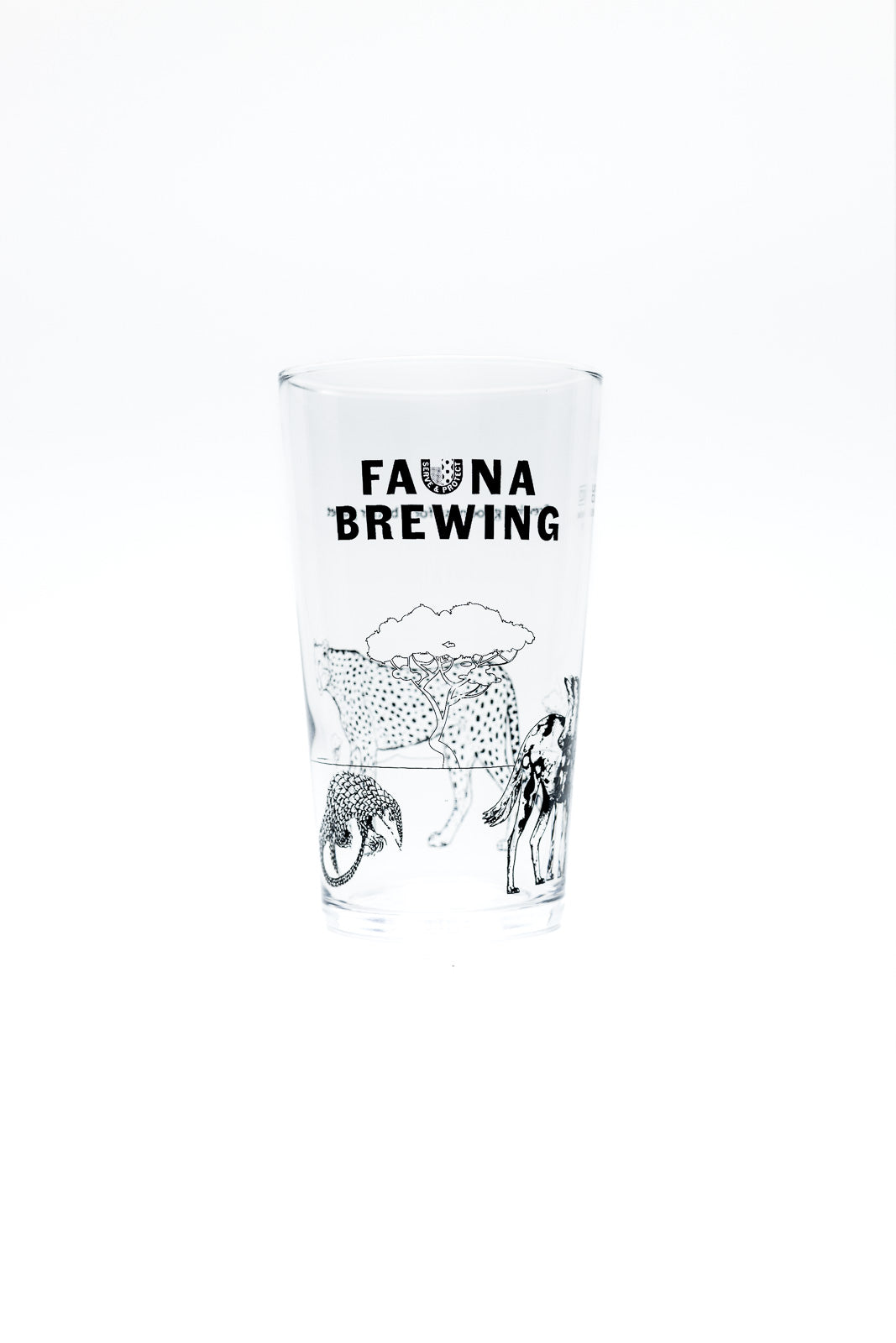 Fauna Pint Glass